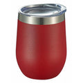 Red Stainless Steel Double Walled Insulated Travel Mug L3339