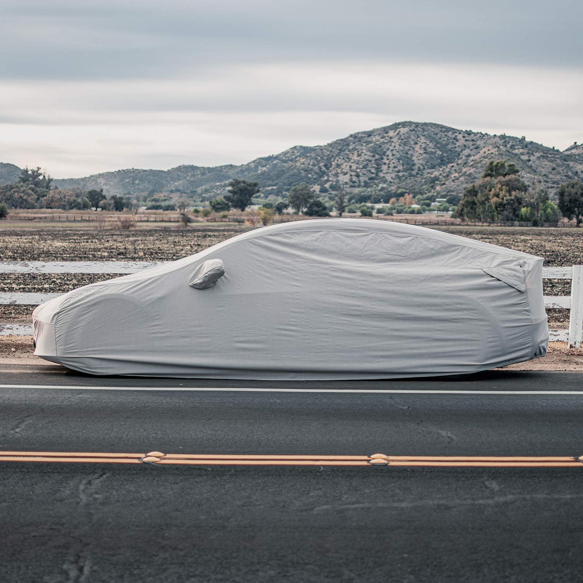 Outdoor Car Cover with Storage Bag C8628