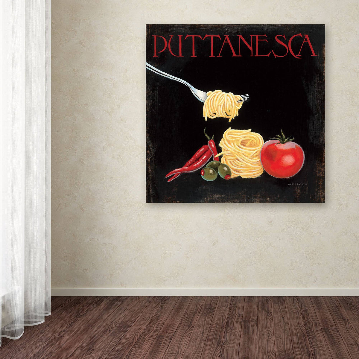 Italian Cuisine I Canvas Art C756132
