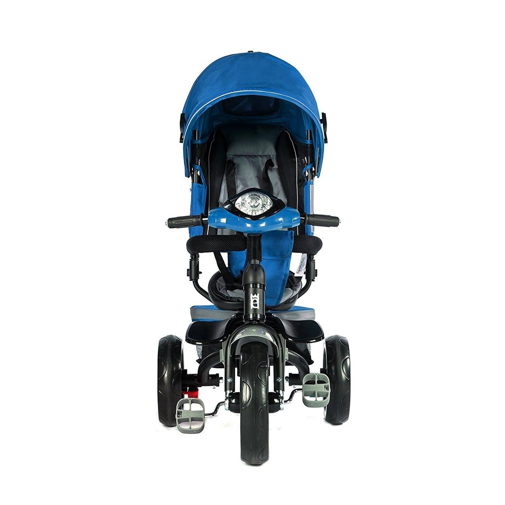 Blue 4-in-1 Stroller Trike with Canopy H567732