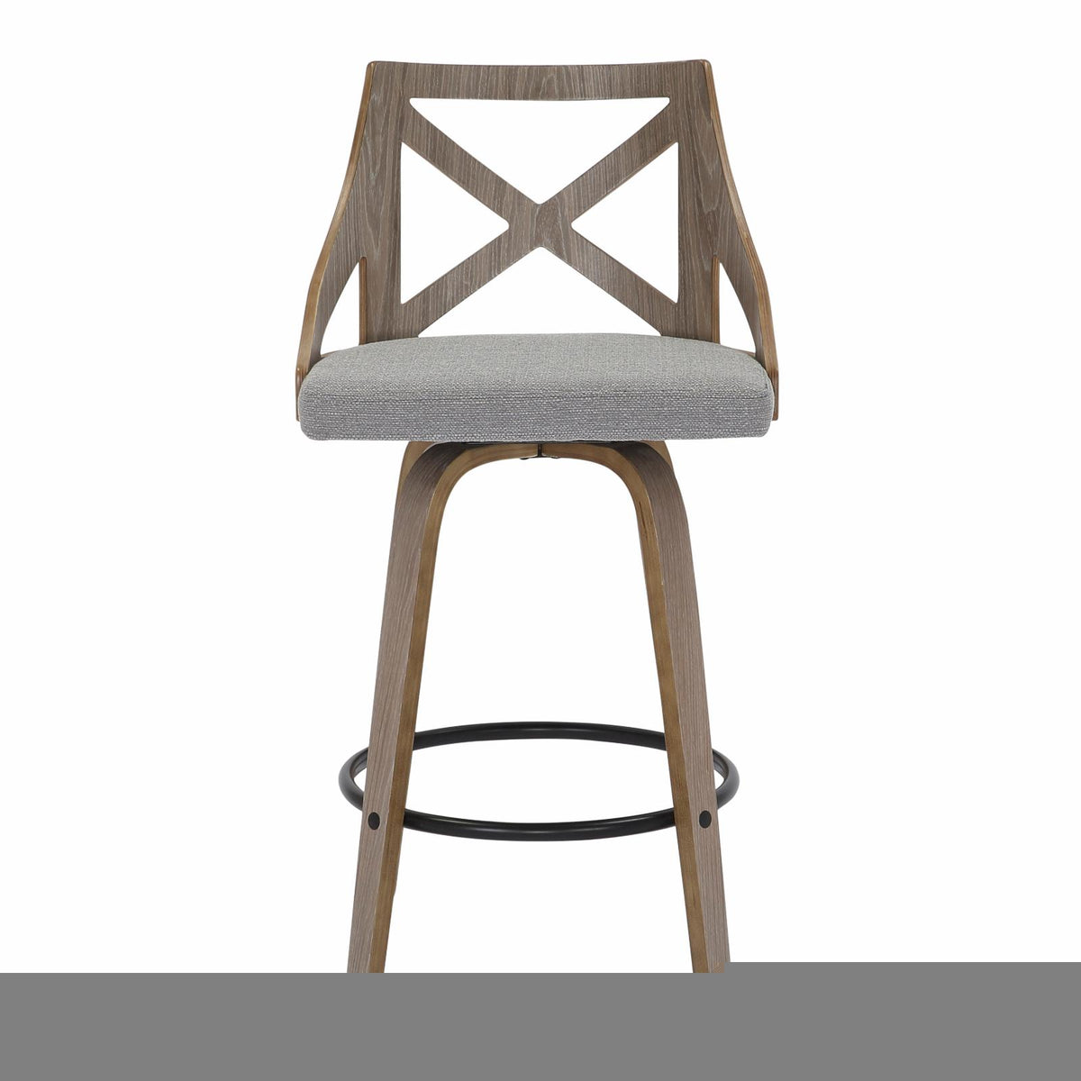 Swivel Polyester Counter Stool - Set of 2 J94455