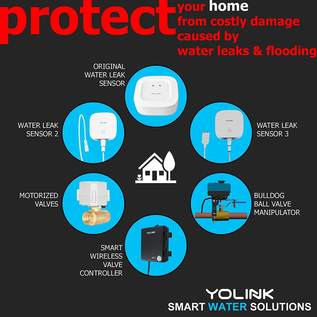 Smart Wireless Water Valve Controller with Hub Required I53822