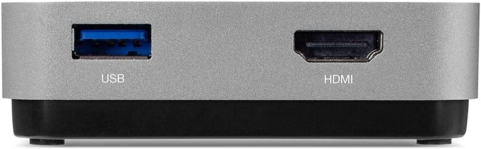 USB-C Travel Dock 5 Port with HDMI SD Card Space Grey Y605418