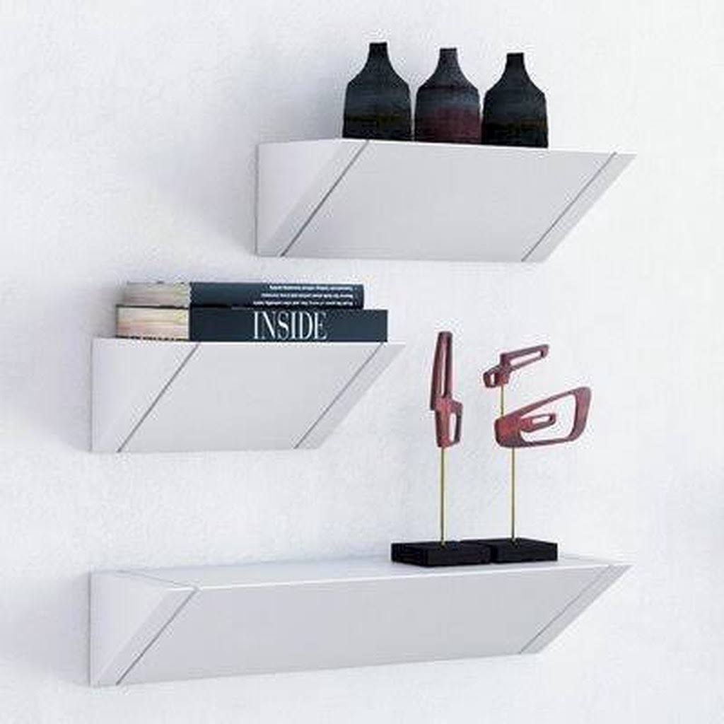 Black 3 Piece Floating Shelf D2186
