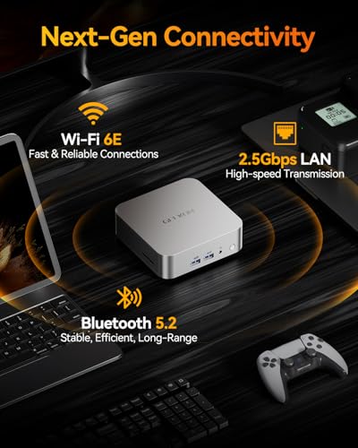 AMD Ryzen 9 Mini PC, 32GB DDR5 RAM, 2TB SSD, Windows 11 Pro N7320