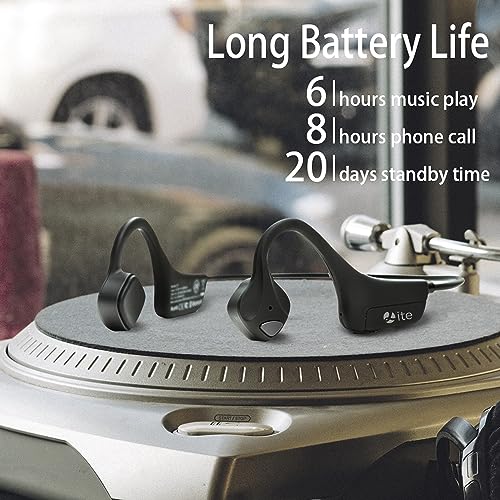 IP67 Waterproof Wireless Bluetooth 5.2 Bone Conduction Headphones with Dual Noise-Canceling Mics O865093