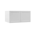 White 36x18x24 in. Deep Wall Kitchen Cabinet U666