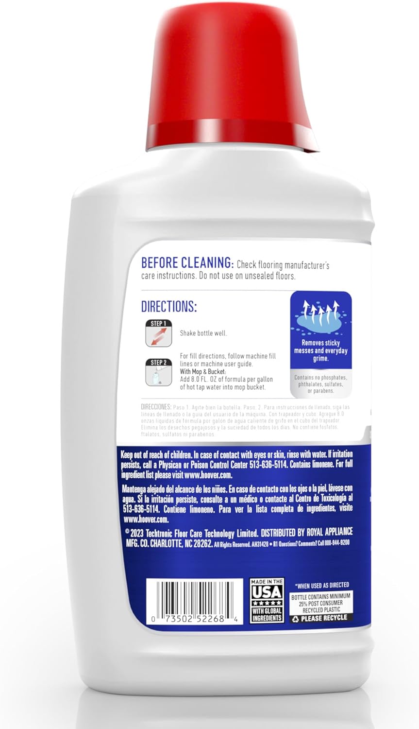 32 fl oz Hard Floor Cleaner Solution P68650