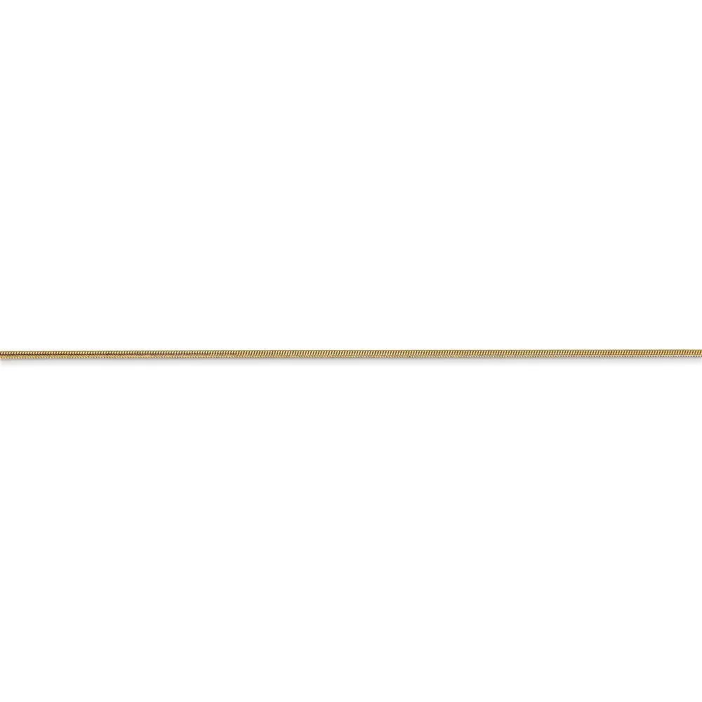 14kt Yellow Gold Snake Chain 18 inch Lobster Clasp Z8913