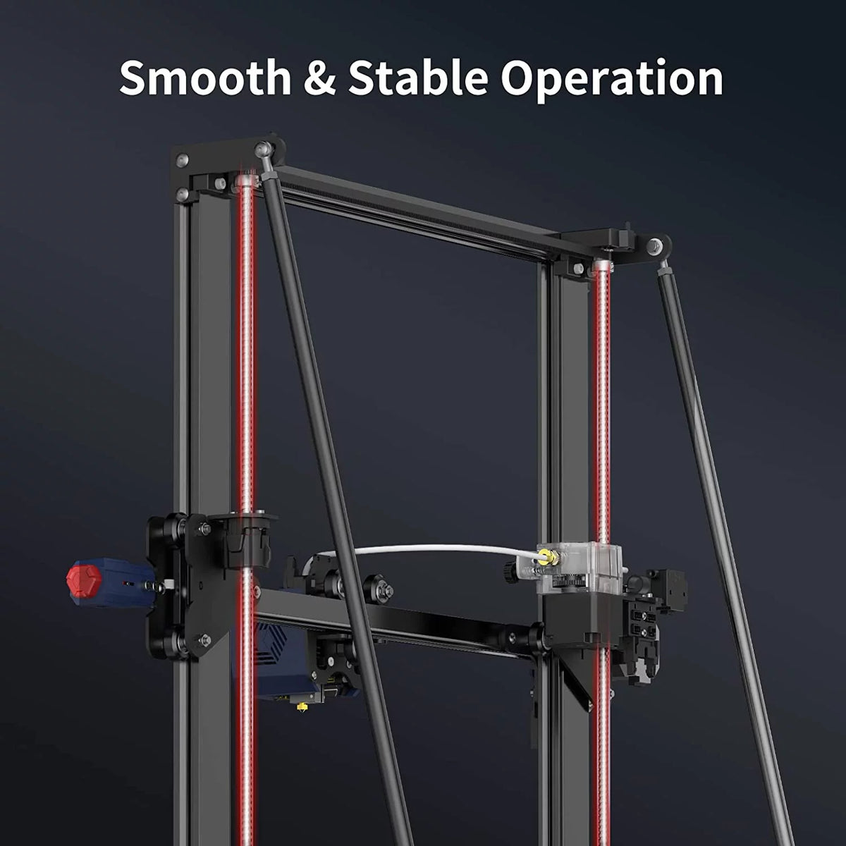 Black FDM 3D Printer with Auto Leveling E960778