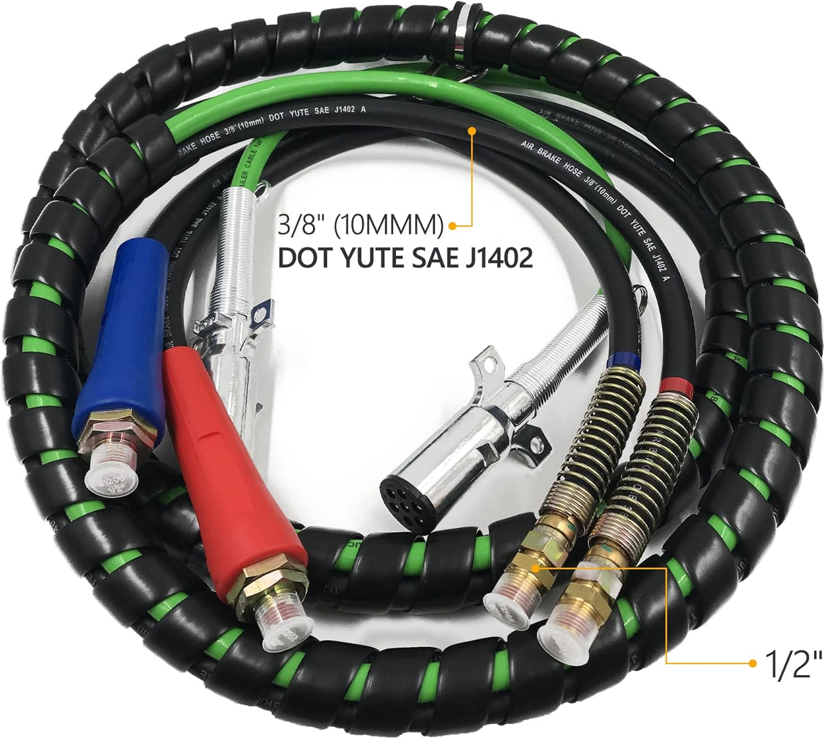 Semi Truck Air Brake Lines 12 Ft X4027