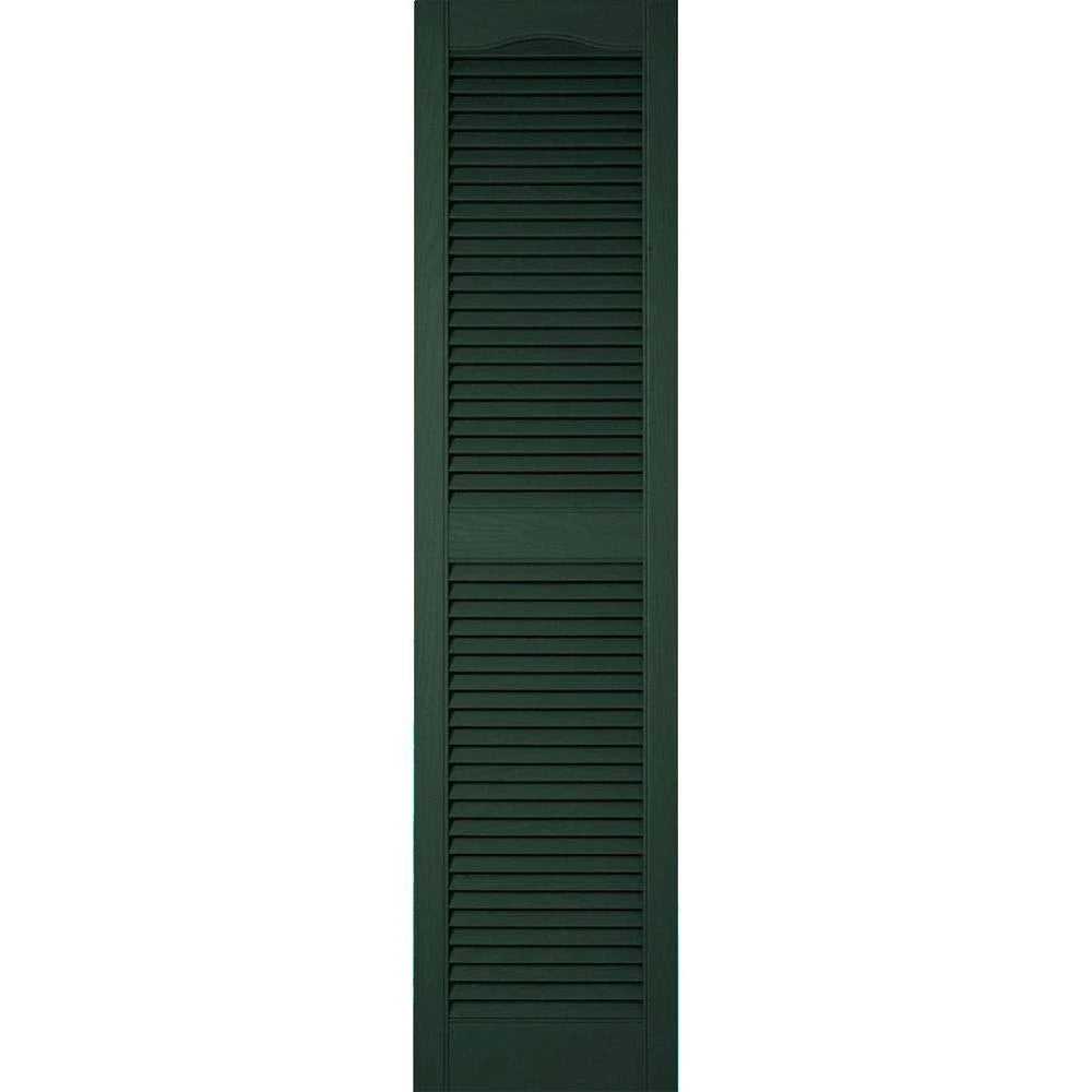 Midnight Vinyl Open Louver Shutters Per Pair V783