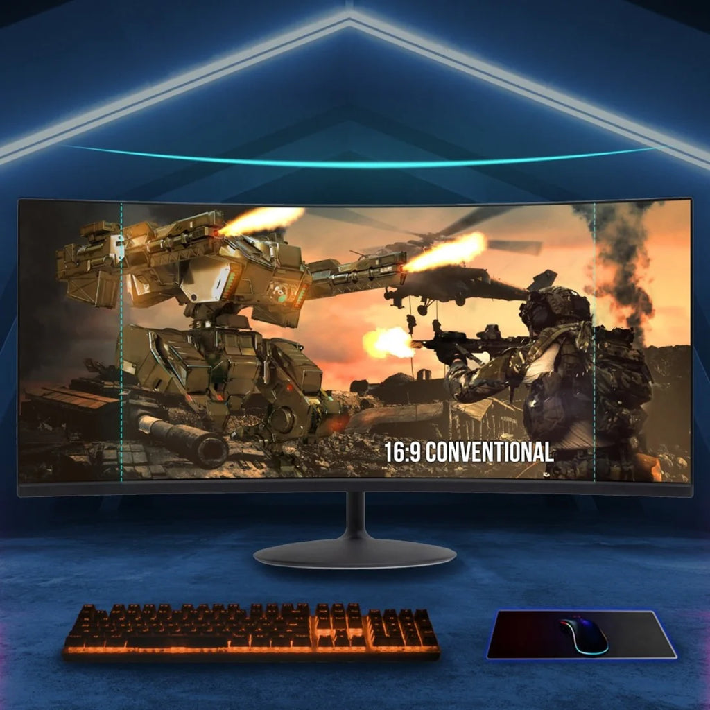 34" Curved Screen Gaming LCD Monitor P16481