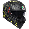 Fluo Yellow Motorcycle Helmet C7356