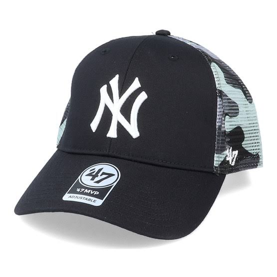 Black Trucker Cap D784