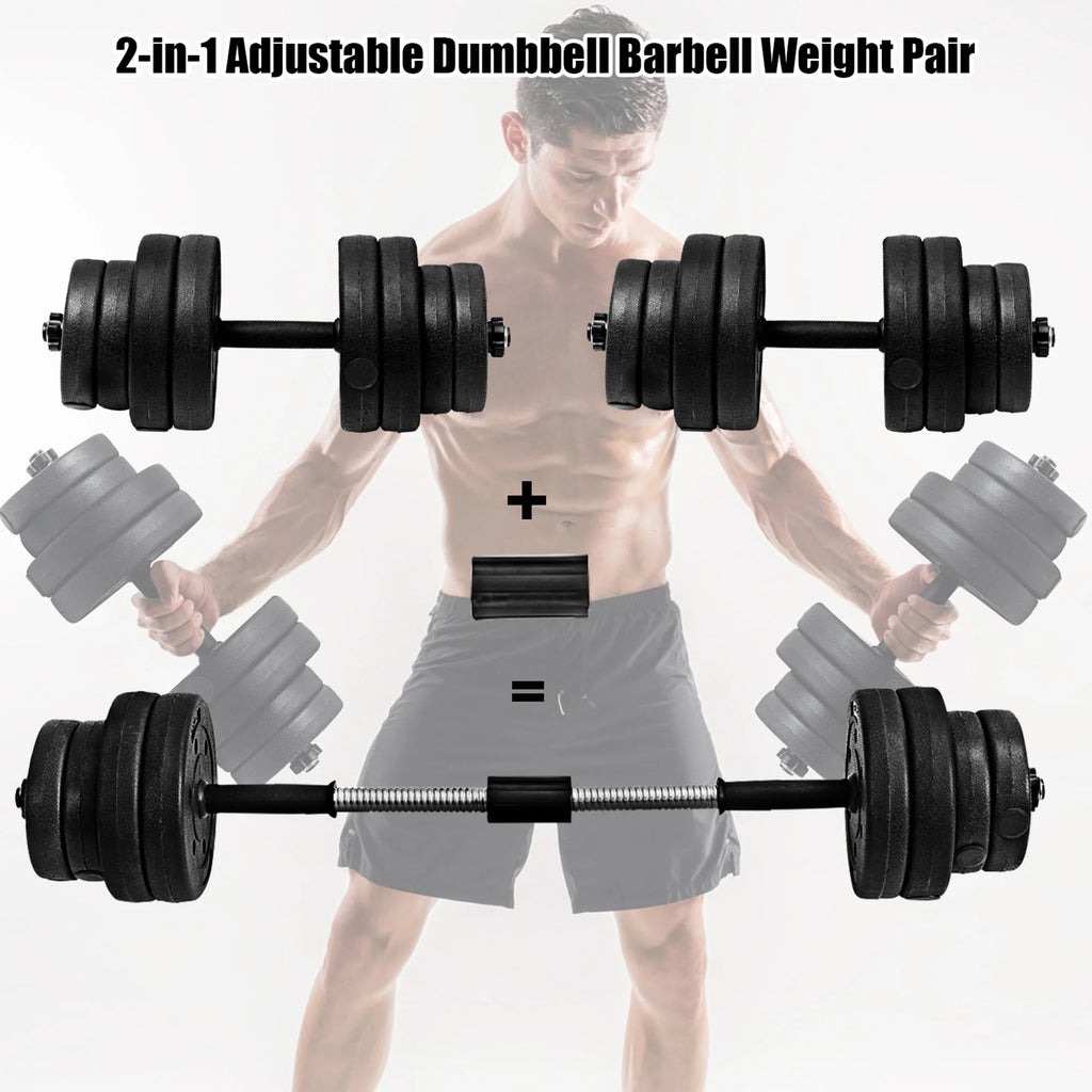 66 Lbs. Adjustable Dumbbell Set E993302