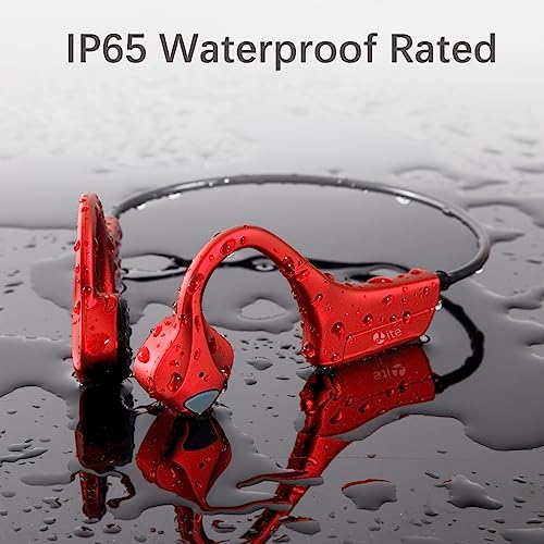 IP67 Waterproof Wireless Bluetooth 5.2 Bone Conduction Headphones with Dual Noise-Canceling Mics O865093
