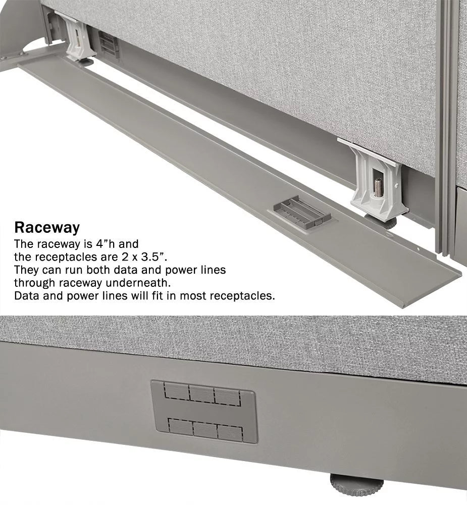 Wall Mounted Office Partition Room Divider M869