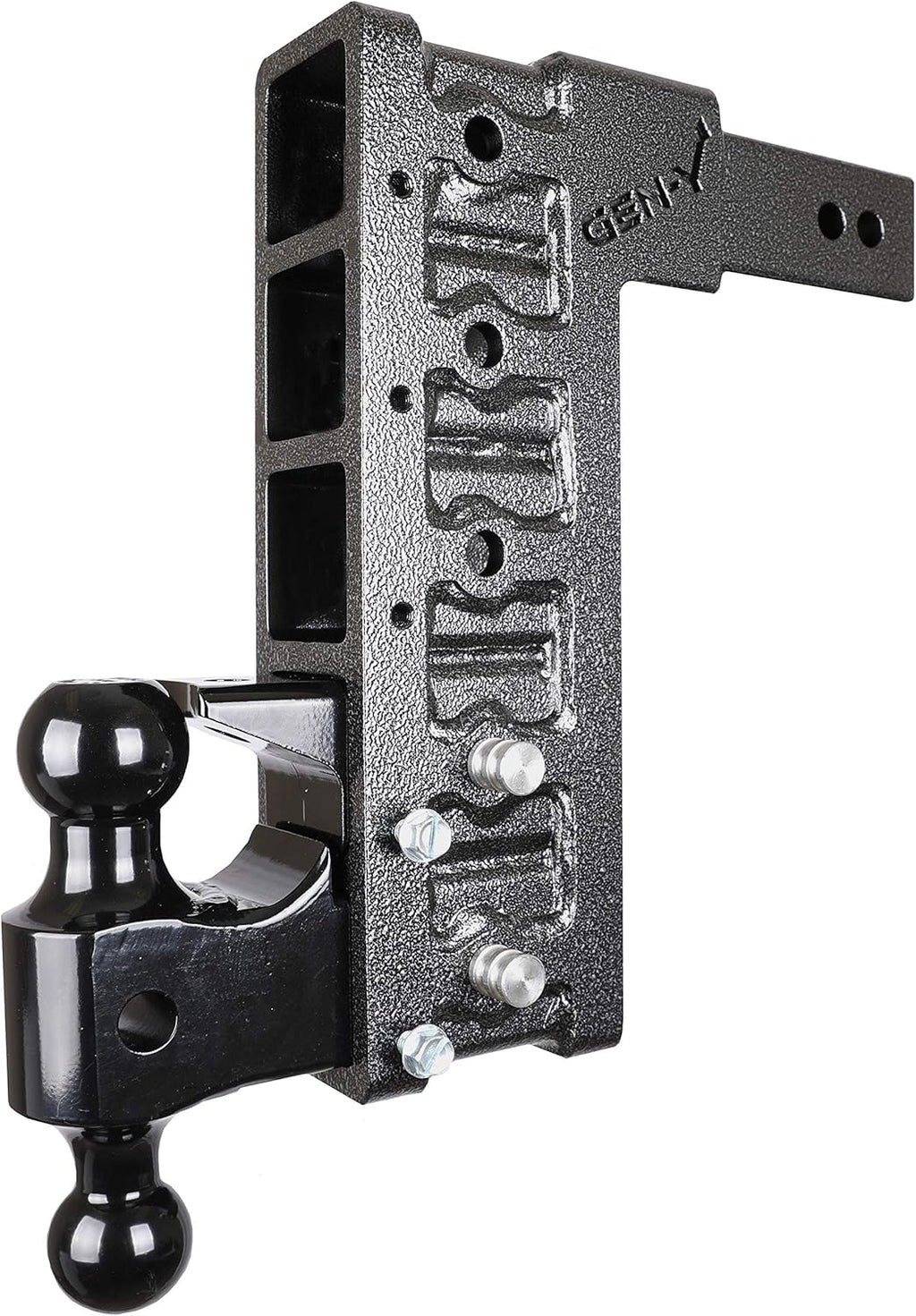 Drop Hitch 3" Receiver Class V 32,000lb Towing Hitch with Dual Hitch Ball, Pintle Lock & 2 3/4" Hitch Pins C342775
