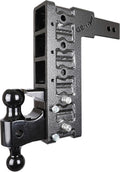 Drop Hitch 3" Receiver Class V 32,000lb Towing Hitch with Dual Hitch Ball, Pintle Lock & 2 3/4" Hitch Pins C342775