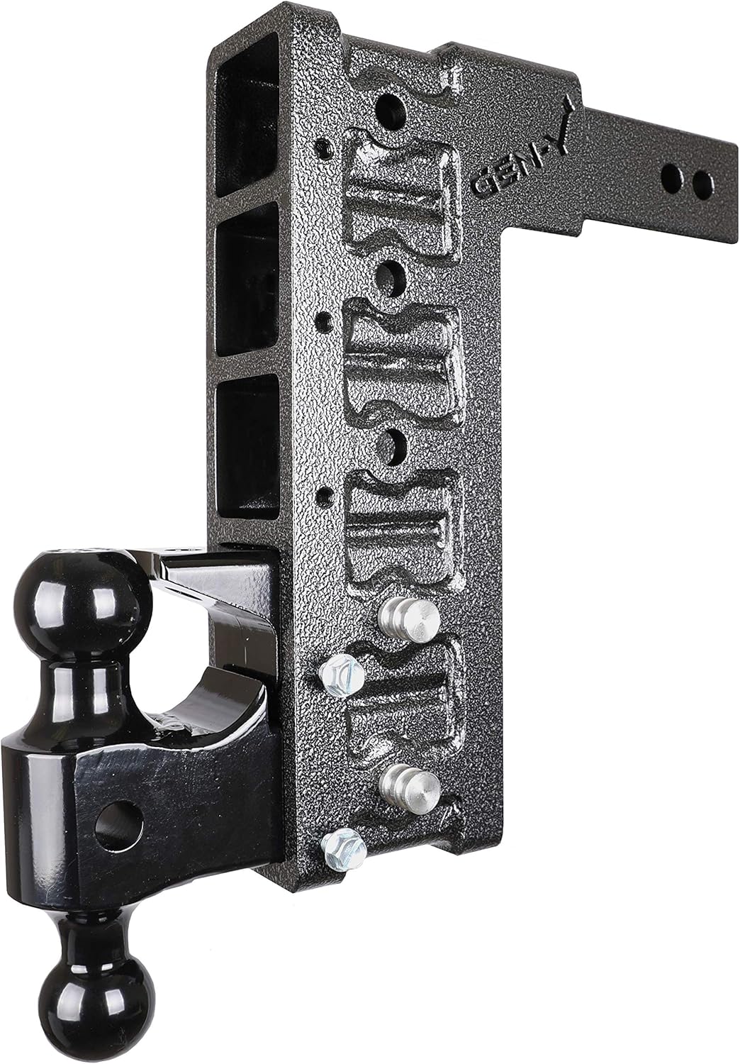 Drop Hitch 3" Receiver Class V 32,000lb Towing Hitch with Dual Hitch Ball, Pintle Lock & 2 3/4" Hitch Pins C342775