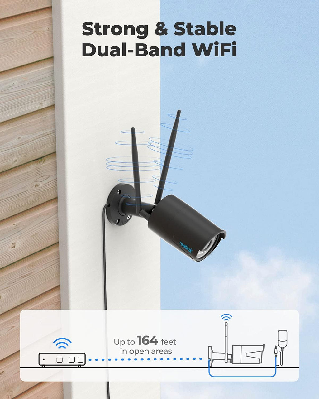 4MP HD WiFi Outdoor Security Camera U6056