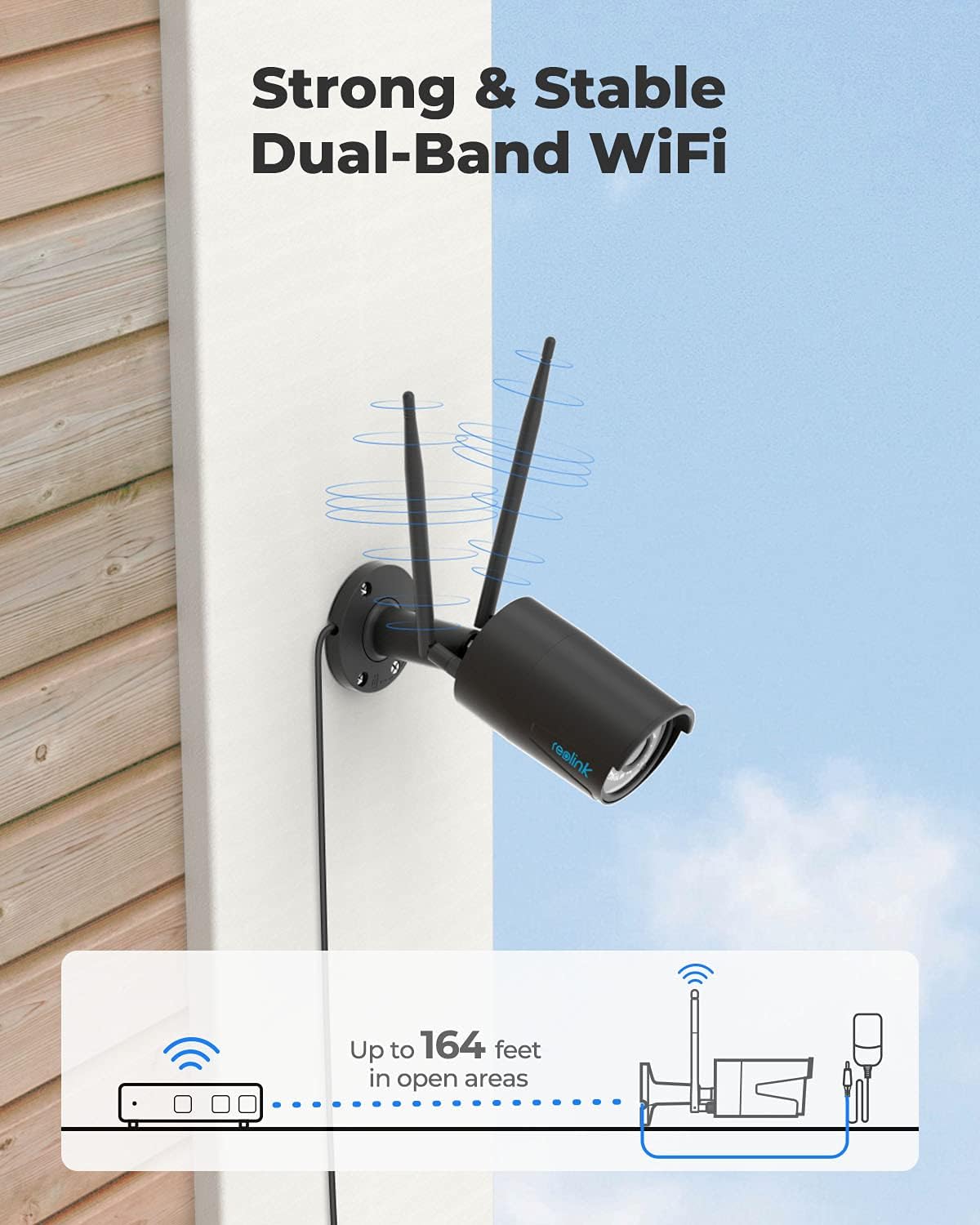 4MP HD WiFi Outdoor Security Camera U6056