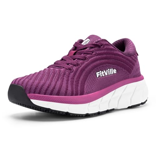 Wide Toe Box Breathable Lightweight Extra Wide Running Shoes with Cushioned W958918