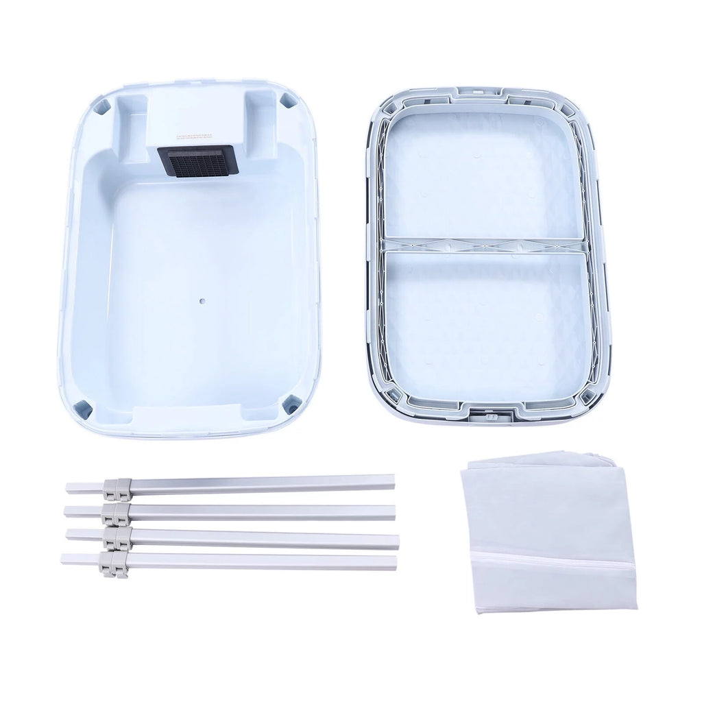 Folding Mini Wardrobe Dryer with One Shelf J3386