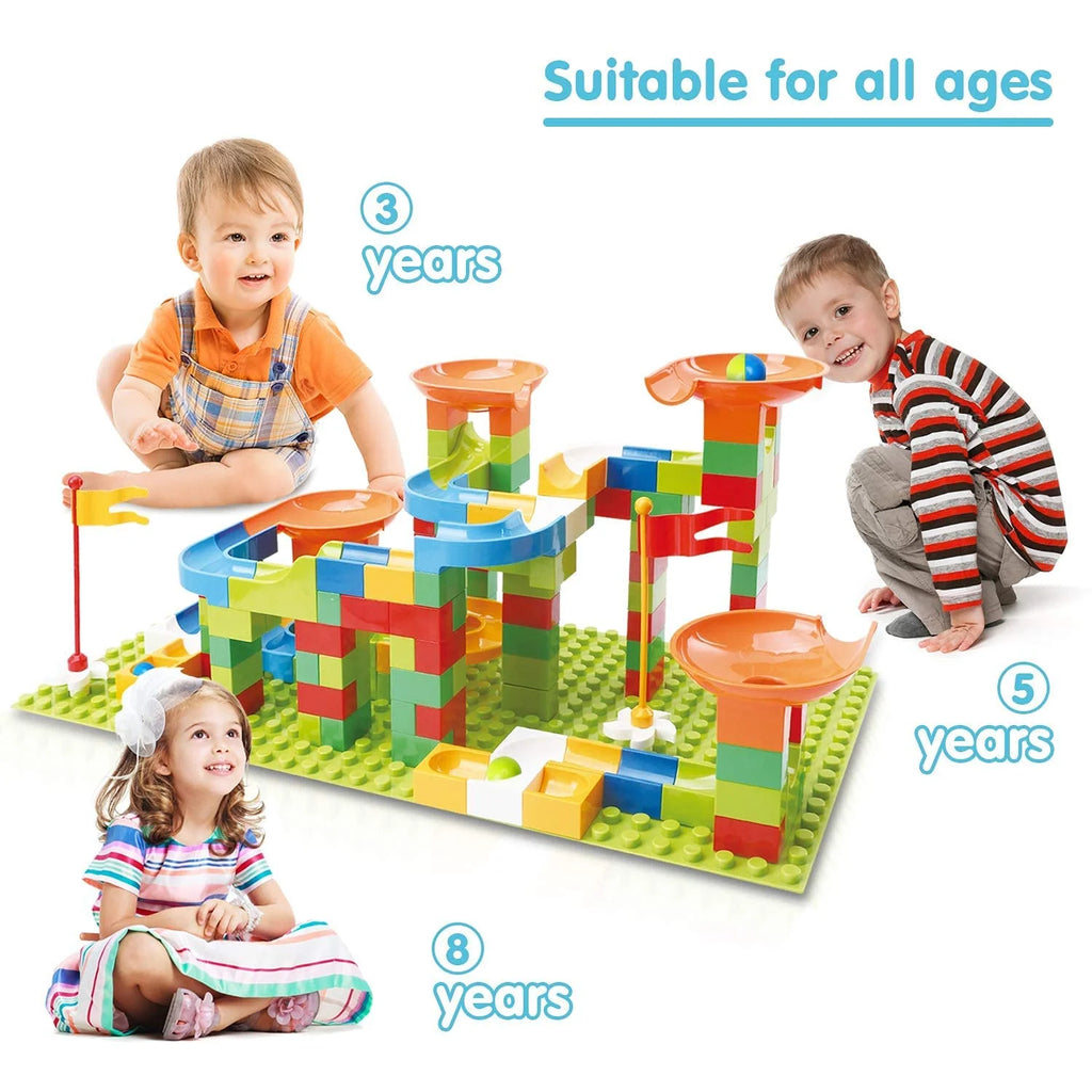 152 PCS Marble Run Set Building Blocks W429756