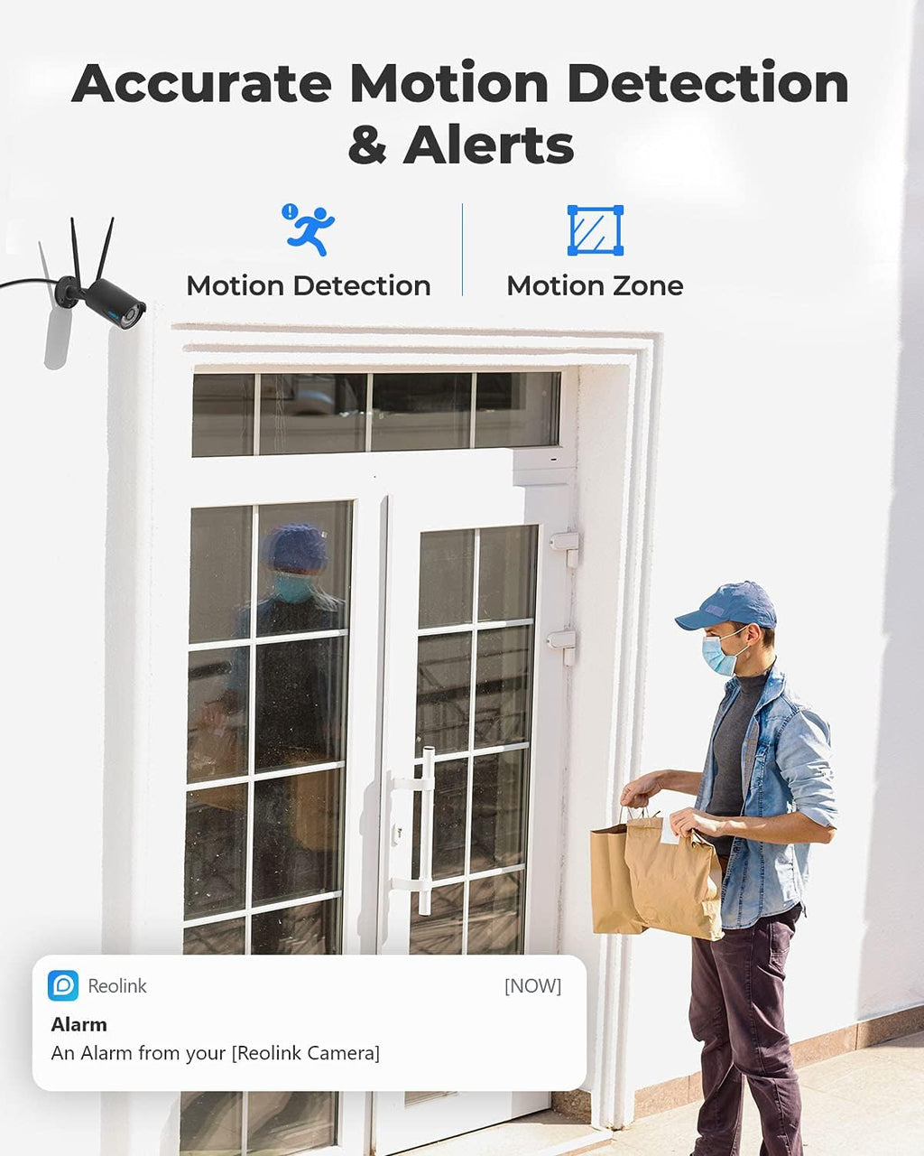 4MP HD WiFi Outdoor Security Camera U6056