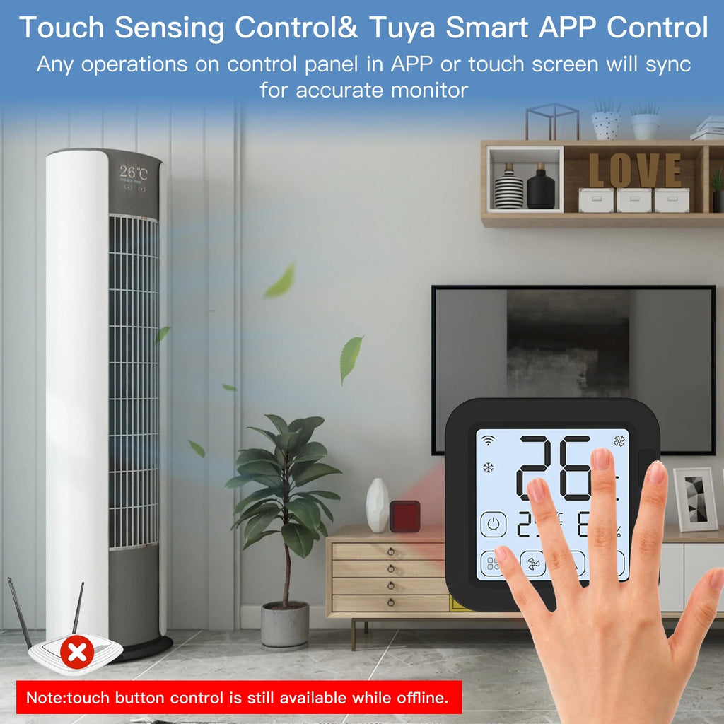 Smart Wifi IR Air Conditioner Controller with LCD Display B40165
