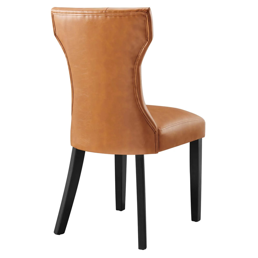 Tan Vinyl Side Chair N785327