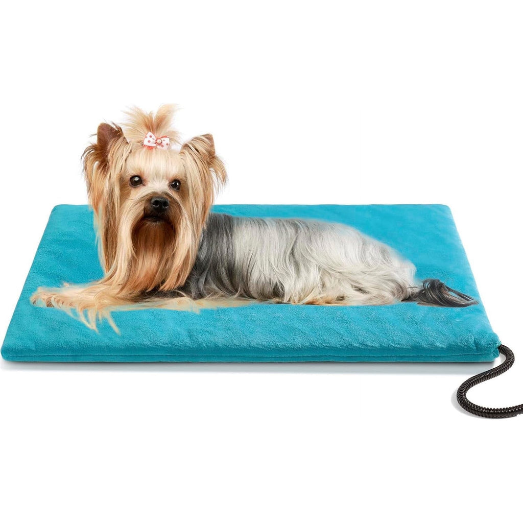 Lake Blue 19.7"x15.7" Waterproof Heated Pet Pad W61444
