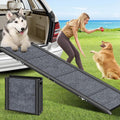 19.7" Wide 67" Long Folding Large Dog Ramp with Non-Slip Surface R573582