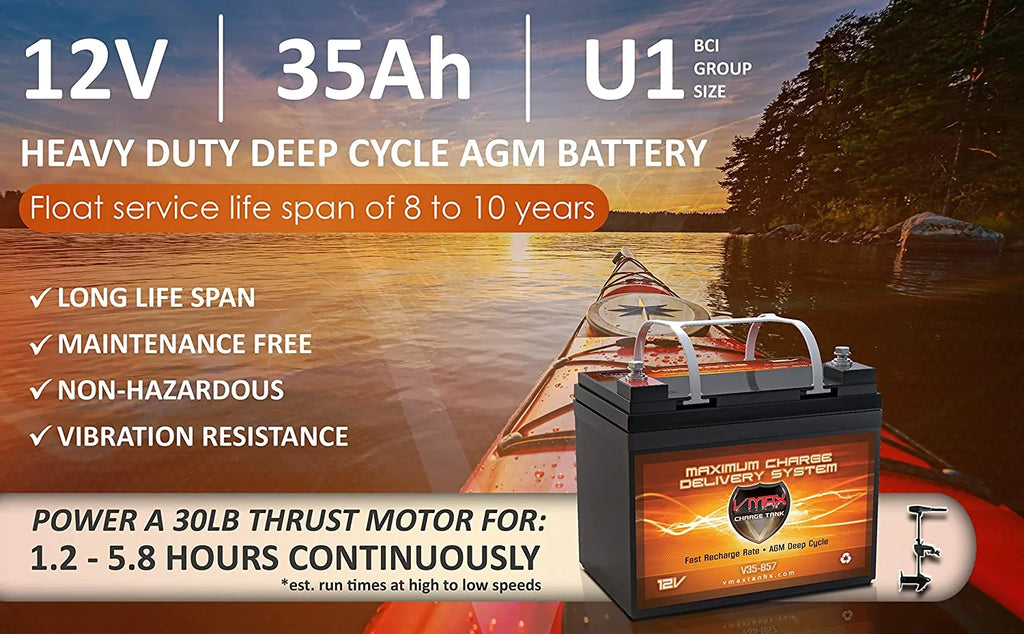 12V Deep Cycle Battery V16265