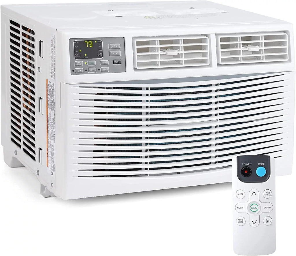 8000 BTU White Turbo Fast Cooling Air Conditioner with Remote App Control A701