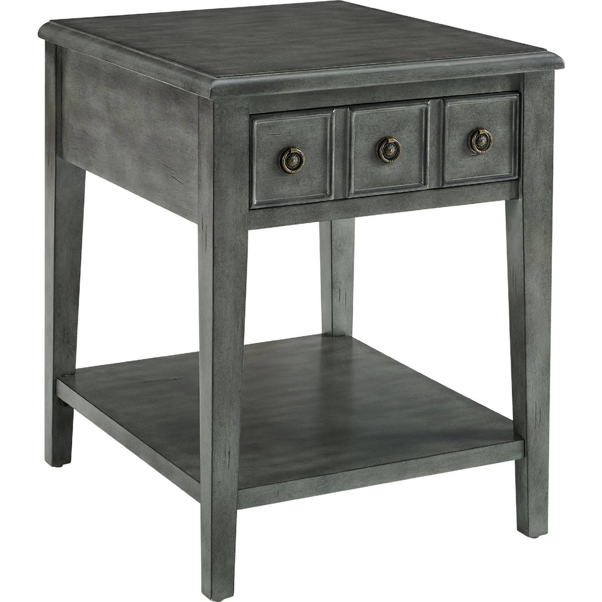 Gray Side Accent Table E949288