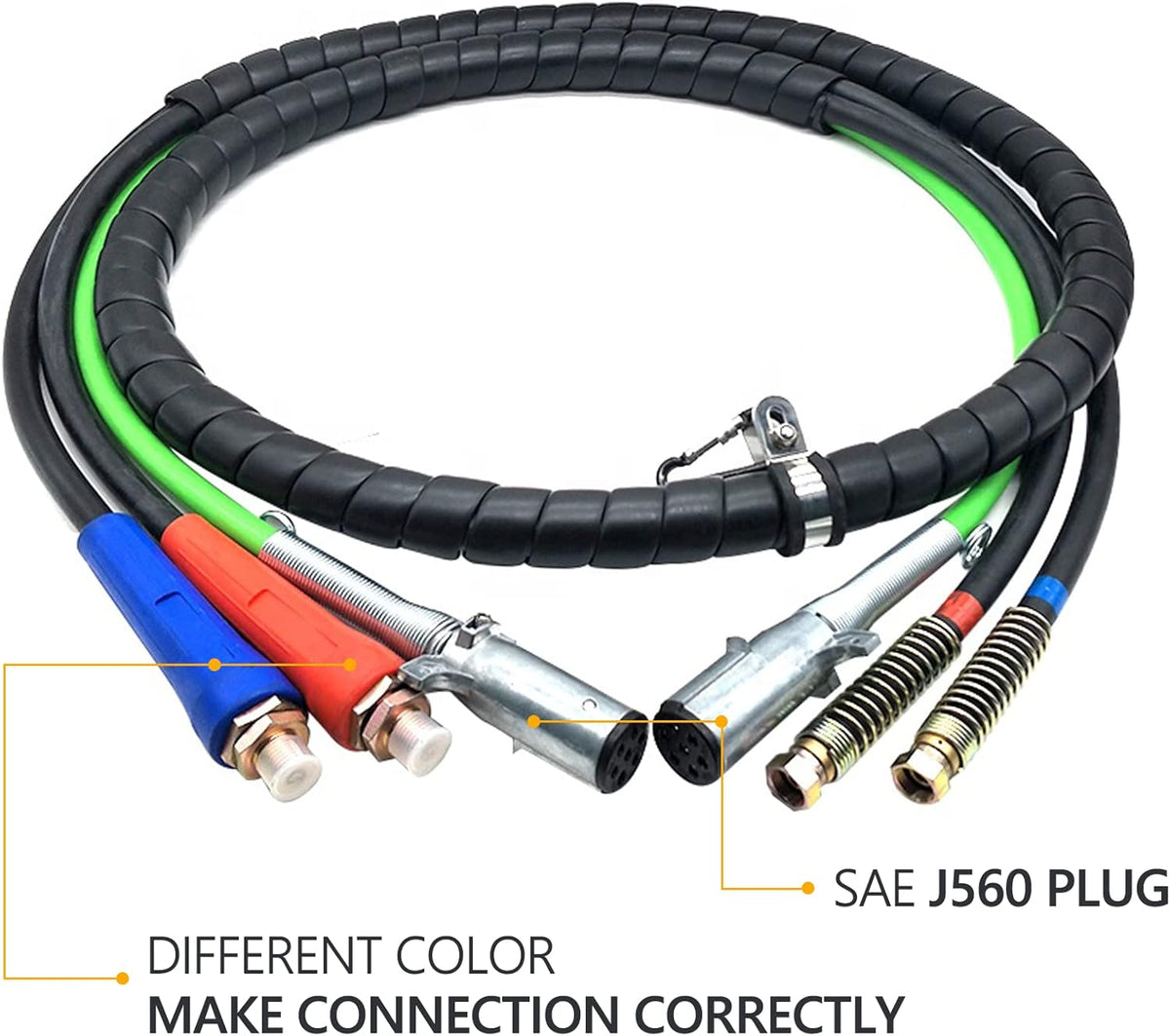 Semi Truck Air Brake Lines 12 Ft X4027