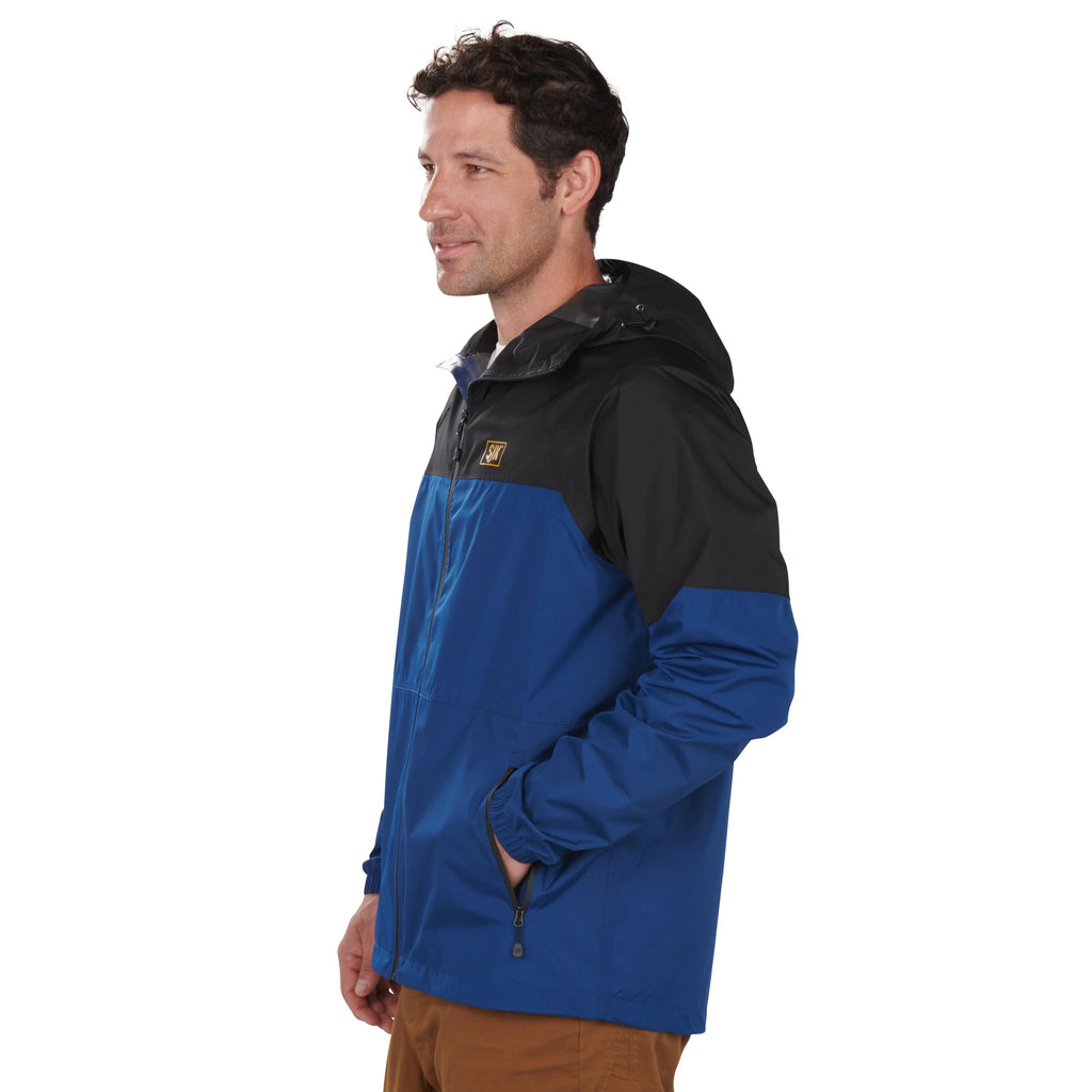 Men's Blue Rain Jacket Y329