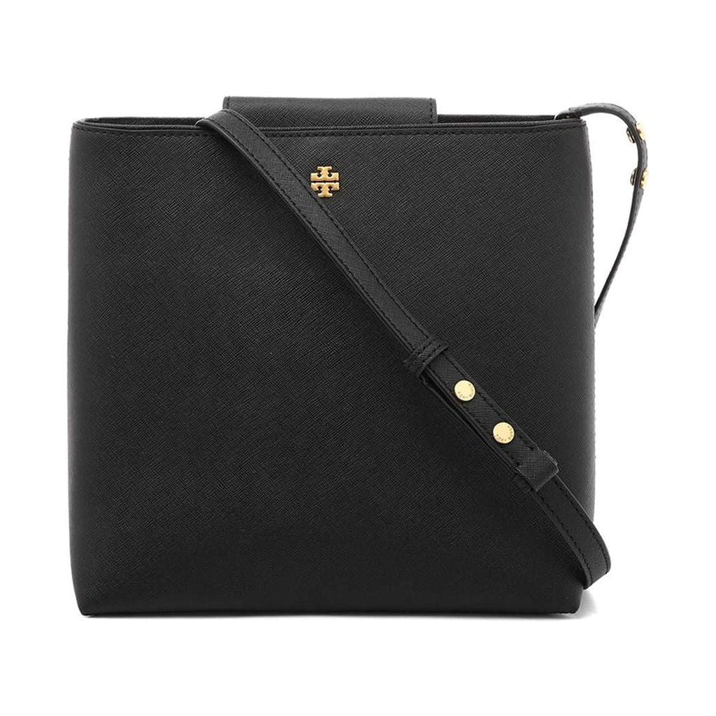 Black Leather Bucket Bag G110790