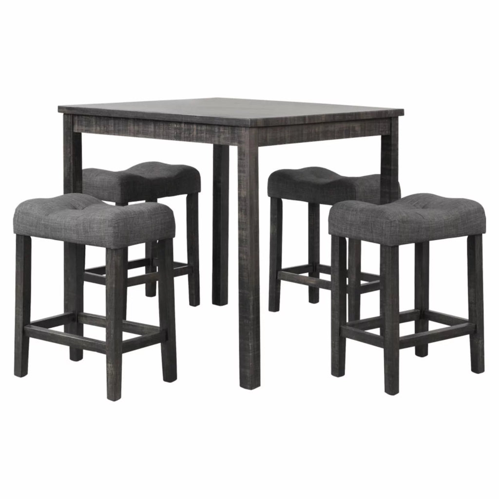 5 Piece Wood Counter Height Dining Set Z953582