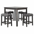 5 Piece Wood Counter Height Dining Set Z953582