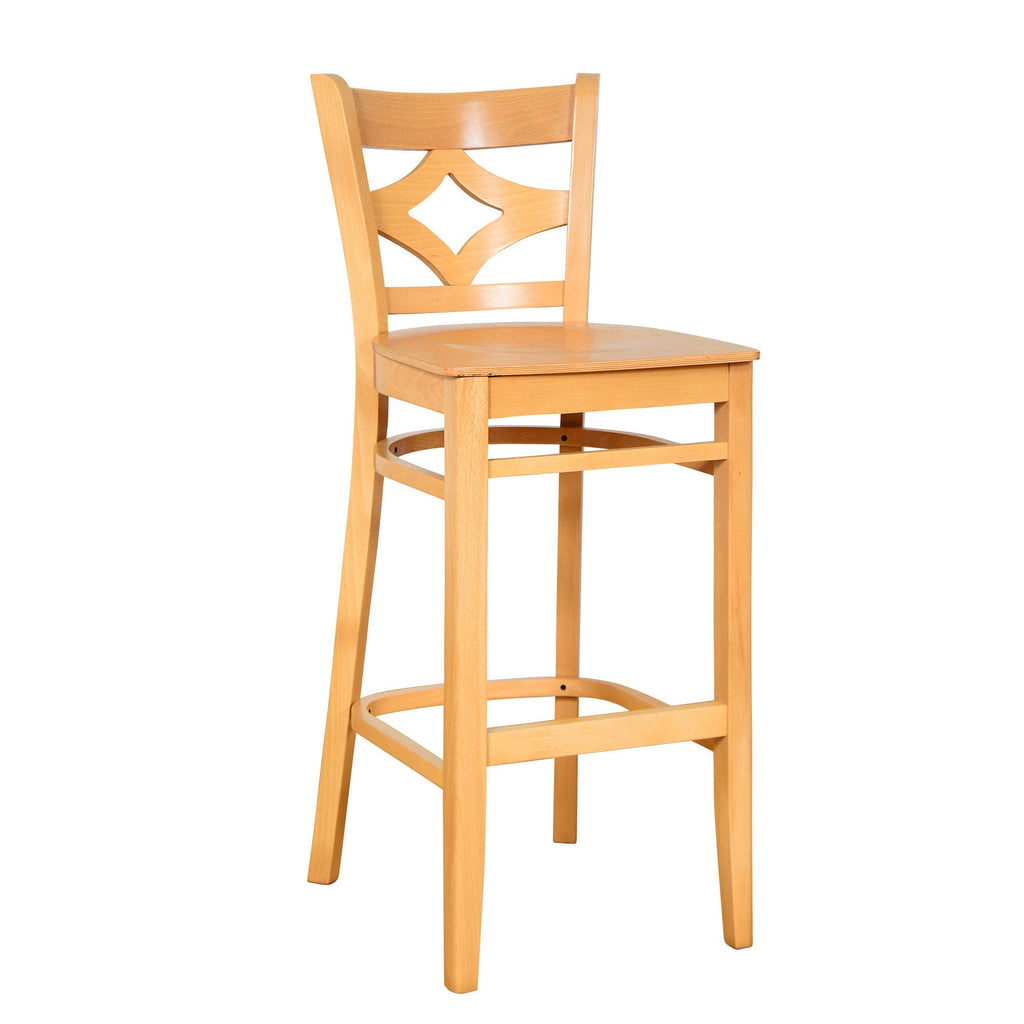 White Vertical Counter Stool C907379