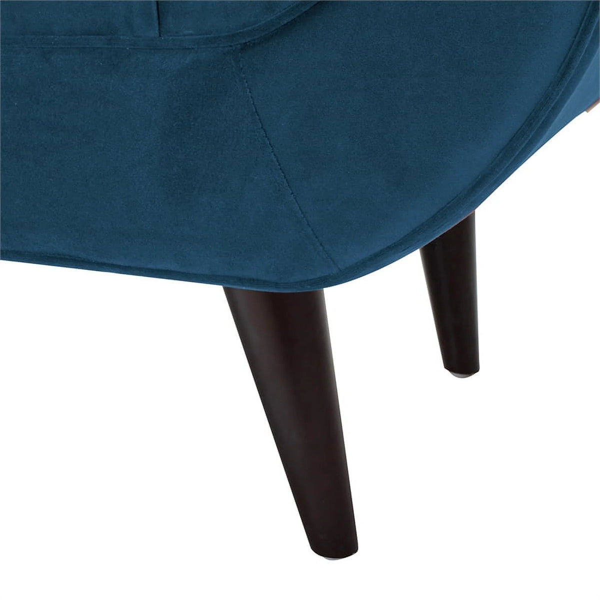 Teal Velvet Tufted Entryway Bench W112553