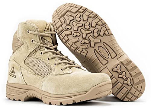 Tactical Combat Boots with Slip Resistant Sole Q89086