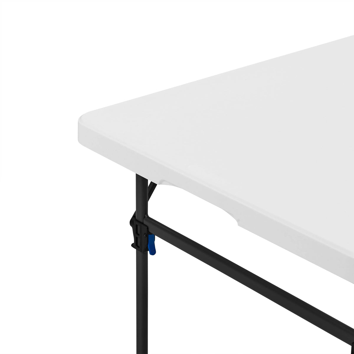 White 8 Foot Folding Plastic Table Y1408