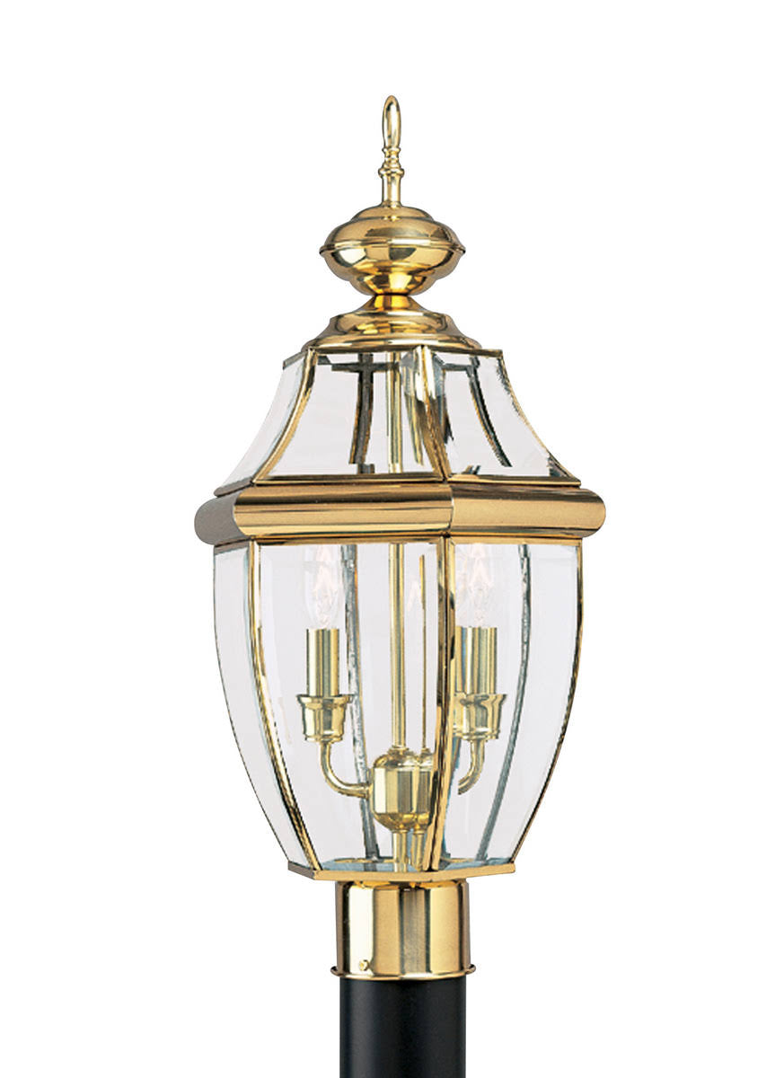 Polished Brass Outdoor Post Light R229420
