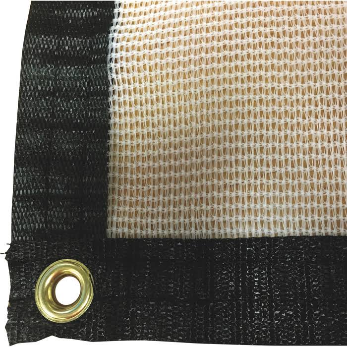 Tropical Weather Shade Cloth with Grommets, 6 x 50 ft F887468