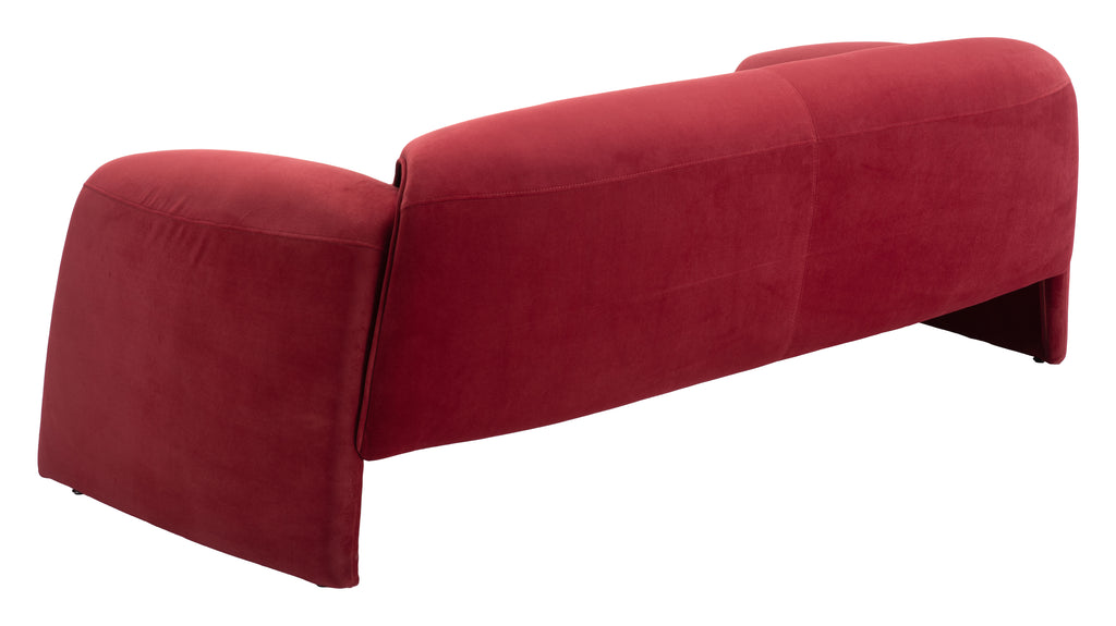 Red Horten Sofa J5684